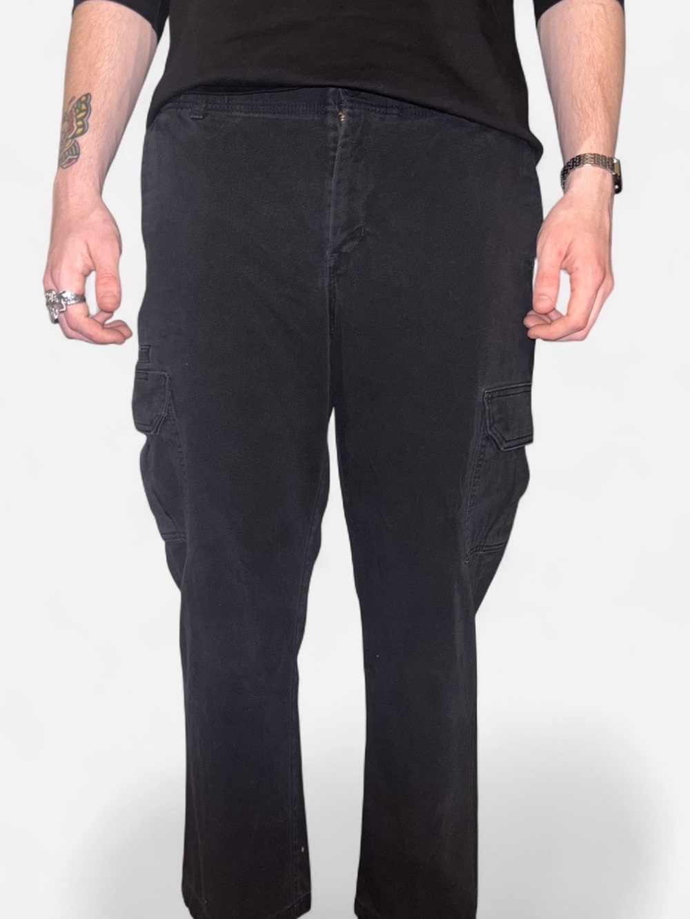 Dickies Men's Black Cargo Pants 32x30